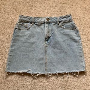 PacSun mini denim skirt